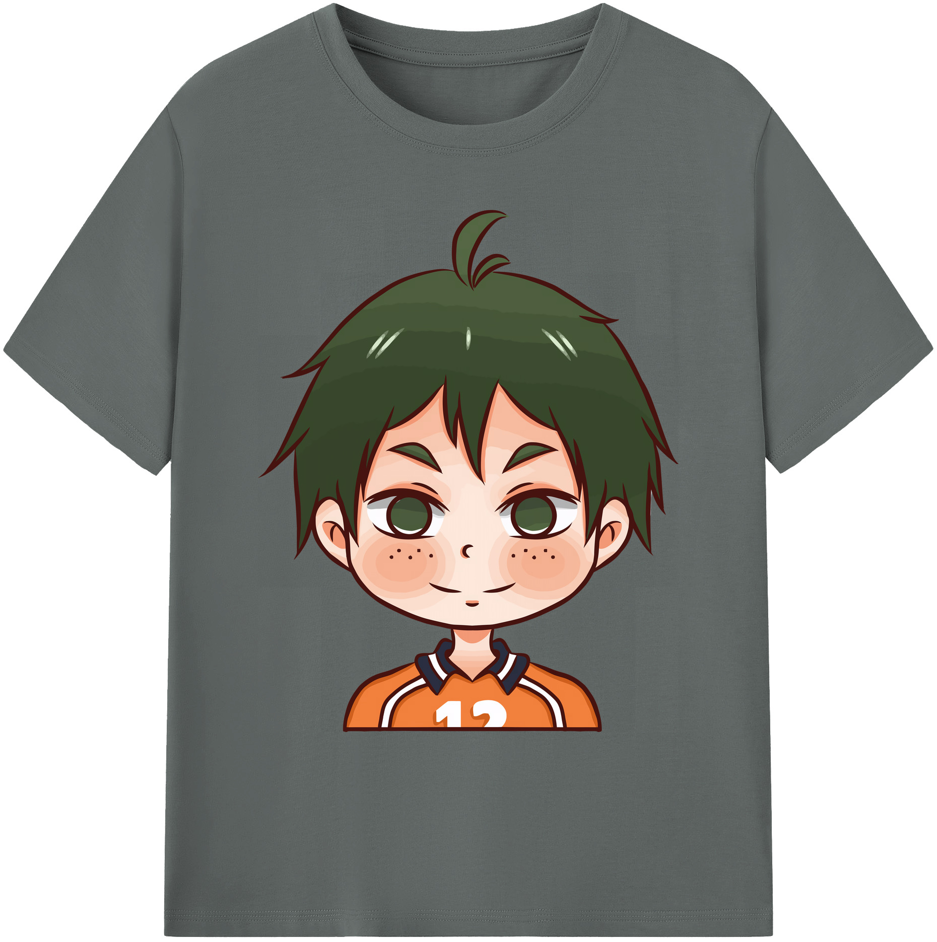 （画像用） ハイキュー!! Haikyu!! 綿100％ メンズ半袖Tシャツ｜肌触りやわらか＆通気性